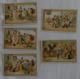 LIEBIG - Lot De 5 Cartes - Tambour/Chien/Peintre/Gendarme/Juge - Voir 2 Scans - Liebig