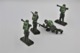 Lone Star Harvey Series , 5 Soldiers (bren Machine Gun Bazooka M16) , Made In Gt Britain, Vintage, Lot - Figurines