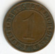 Allemagne Germany 1 Reichspfennig 1927 D J 313 KM 37 - 1 Rentenpfennig & 1 Reichspfennig