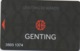 Carte De Casino : Genting Rewards Grande Bretagne - Cartes De Casino