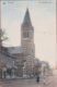 Merksem Bredabaan Geanimeerd St. Sint Franciscus Kerk Franciscuskerk Ingekleurd Colorisée 1908 (In Goede Staat) - Antwerpen