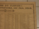 P. Quebec, Historique -Recensement  Religieux  Du Diocese De Sherbrooke Le 1er Jan 1914 -  57cm X 45cm - Historical Documents