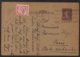 TYPE "DUVAL" / 1928 TAXE DE POSTE RESTANTE SUR ENTIER POSTAL POUR PARIS  (ref LE2811) - 1859-1959 Lettres & Documents