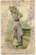 CPA - Carte Postale - Thème - Illustrateur - Jeune Femme Avec Un Lapin (I10002) - 1900-1949