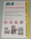 Airline Safety Card Boeing 737-300/400 BRA ROTATUR - Safety Cards