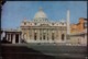 ACITTA' DEL VATICANO 1956 - PIAZZA SAN PIETRO - CARTOLINA VIAGGIATA - FRANCOBOLLO PAPA SILVESTRO I - Vaticano