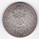 Nb_ Deutsches Reich  Lübeck - 3 Mark - 1914  (58) - 2, 3 & 5 Mark Silver