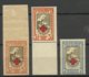 Estland Estonia 1921 Michel 29 - 30 A + 29 B MNH Nice Margins ! - Estonia