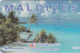 MALDIVES - Coconut Palms,CN:89MLDA, Used - Maldive