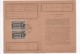 1944 - Carte D'abonnement émissions De T.P- 25 Frs Chenonceaux X 2 - Carte Du 14 02 1945  Des PTT - Lettres & Documents