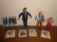 A Saisir Lot Figurines TINTIN Et MILOU 8cm , HADDOCK 9cm , Porte Clef FUSEE 5,5cm, Magnet 7x4.5cm  , 4 Timbres Non Oblit - Tintin