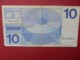 PAYS-BAS 10 GULDEN 1968 CIRCULER (B.8) - 10 Florín Holandés (gulden)