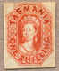 (*) 1858, 1 S. Vermillion, Unused Without Gum, Wmk 12, Imperf., Good To Ample Margins On Three Sides, Very Attractive An - Sonstige & Ohne Zuordnung