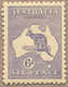 * 1915, 6 D., Grey Blue, MH, Wmk 6, Die II, Very Well Centred And Rare Shade (ACSC 19 E), VF!. Estimate 300€. - Sonstige & Ohne Zuordnung