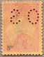 O 1915-28, 10 S., Grey And Pink, Used, Wmk 6 And Small OS Perfin, OFFICIAL, Very Rich Colour And Fresh, F!. Estimate 100 - Sonstige & Ohne Zuordnung