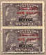 Pair/(*) 1949, 2 P. On 6 Ch., Black Violet, Fresh Unused, Imperf Between Vertical Pair, Scarce, Fresh And Attractive, F- - Sonstige & Ohne Zuordnung