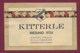 220919A - ETIQUETTE VIN BLANC - KITTERLE RIESLING 1934 Domaines Viticoles SCHLUMBERGER GUEBWILLER Ets UNGEMACH - Riesling