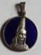 Beau Pendentif Ancien Tête Femme Bretonne Coiffe De Pont L'abbée Bigoudène Pont N'Abad Bijou Ancien - Pendentifs