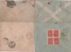 TURQUIE -1925/26 -SMYRNE-Galata - Lot De 4 Enveloppes Timbrées Sans Corresp.(Princesse Borghese ,destinataire Voir Scans - Storia Postale