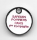 Jeton De Caddie  Ville, 18  SAPEURS  POMPIERS  Verso  SAPEURS  POMPIERS  PARIS  1 ère  Compagnie - Trolley Token/Shopping Trolley Chip