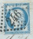 N°60 BLEU CERES SUR LETTRE AUTUN SAONE ET LOIRE POUR EPINAC / 1875 - 1849-1876: Klassik