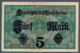 P56 - Ro54c - DEU-61b.  5 Mark 1917 UNC - 5 Mark