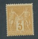 DB-166: FRANCE: Lot Avec "SAGE N/U" N°86* - 1876-1898 Sage (Type II)