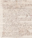 Delcampe - 1786 - Marque Postale CASTRES L G DOC , Tarn Sur Lettre Avec Corresp  2 P De Sablayrolles Vers Bordeaux, Gironde - 1701-1800: Précurseurs XVIII