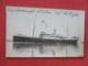 RPPC  S.S.  Skutari  Nord-deutscher Lloyd    Ref 3638 - Steamers