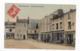 86   CIVRAY   CARTE TOILÉE   COTE PLACE D'ARMES   TABAC  CHAUSSURES  CAFE  PHARMACIE   ANIMATION BON ETAT  2 SCANS - Civray