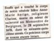 Relique Perpignan Etoffe Mère Anne Marie Antigo - Religion & Esotérisme