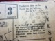 1941 ATTESTATION+REÇU ASSURANCE SOCIALE + Vignette P.T.T Cotisation -CPAM BOUCHERIE CAD PARIS 16 WW2-Document Historique - Historical Documents