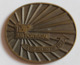 Rare Grande Médaille De Table Numérotée Aviation TAP Air Portugal Transportes Aereos Portugueses De 1944 à 1979 Avion - Other & Unclassified