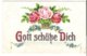 Spruch-Karte Mit Blumenvase - Von 1926 (3734) - Philosophie