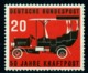 Germany 1955 Omnibus,Bus And Coach,Tranportation,Vehicle,Automobile,Mi.211,MNH - Busses