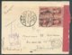 MULTIPLE EGYPTIAN PALESTINIAN CENSOR FAROUK 5 Mill. (block Of 4) Cacnelled CAIRO D.B. On Cover OCT. 1940 Censored To Tib - Cartas & Documentos