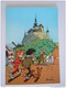 1986 Trésors Du Journal De Spirou Carte Postale 71 Illustration  Couverture Pour Le 90é Album Du Journal André Franquin - Stripverhalen