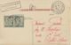 FRANKREICH 1905 Porto 5 C (Paar) A. PARIS-AK Vorderseitig M. 5 C. (Mi-Nr. 90) - 1859-1959 Lettres & Documents