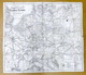 Carta Geografica Ferrovie - Eisenbahn-Karte Von Central Europa - Fine '800 - Altri & Non Classificati