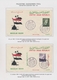 Delcampe - Ägypten - Besetzung Von Palästina: 1957/1965, GAZA, Attractive Collection Comprising 16 Commercial C - Sonstige & Ohne Zuordnung