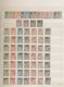 Äthiopien: 1895-1950 Ca., Collection In Album Starting First Issues And Different Overprint Issues 1 - Etiopia