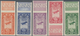 Äthiopien: 1930/1931, Accumulation With About 500 IMPERFORATE Stamps Of Ten Different Types/values I - Etiopia