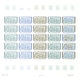 Delcampe - Afar Und Issa: 1969/1977, IMPERFORATE COLOUR PROOFS, MNH Collection Of 52 Complete Sheets (=1.200 Pr - Sonstige & Ohne Zuordnung