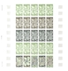 Delcampe - Afar Und Issa: 1969/1977, IMPERFORATE COLOUR PROOFS, MNH Collection Of 52 Complete Sheets (=1.200 Pr - Otros & Sin Clasificación