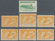 Algerien: RAILWAY PARCEL STAMPS: 1930's/1940's (ca.), Accumulation With 16 Different Railway Stamps - Nuevos