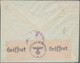 Delcampe - Algerien: 1940/44 Ca. 460 Letters Mainly To The Red Cross In Geneva, Almost Everything With Various - Ungebraucht