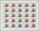 Angola: 2001, BELGICA (PLANTS), Complete Set Of Four In Sheets, In An Investment Lot Of 500 Sets Min - Angola