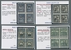 Armenien: 1922/1923, Overprints, Lot Of Apprx. 70 Stamps Incl. Blocks Of Four And Double Surcharges, - Armenien