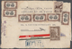 Delcampe - Bolivien: 1912/62 (ca.) Covers (30 Inc. One Front, Sample Of No Value Reg. To Swiss) And Mint Statio - Bolivien