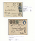 Delcampe - Brasilien: 1894/1950, AVIS DE RECEPTION, Collection Of 18 Covers/cards Plus Two Receipt Forms, Incl. - Usados